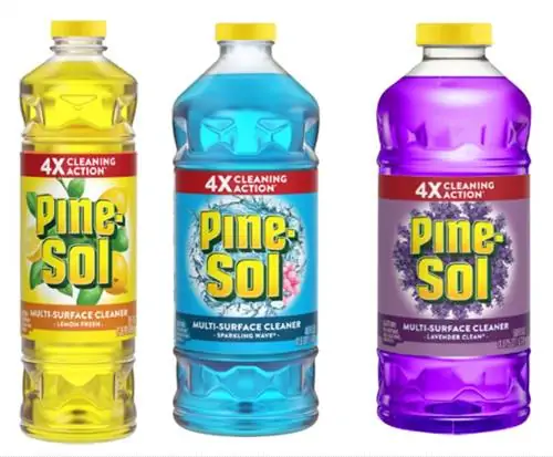 Отозванная продукция Pine-Sol в 2022 г.