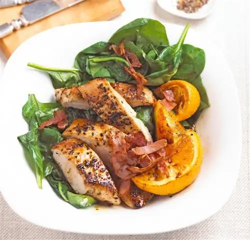 Индейка со шпинатом