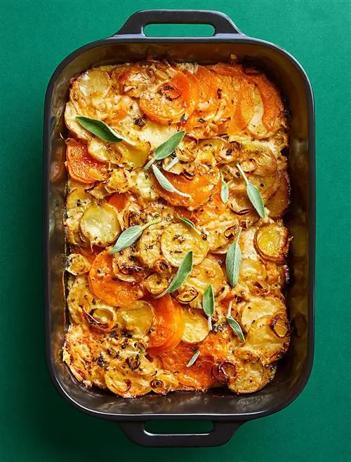 Осенний картофельный гратен