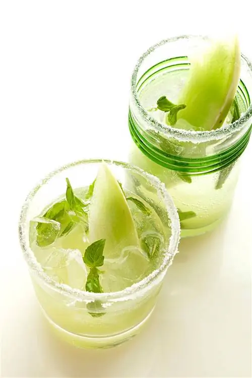 Honeydew-Basil No-Jitos Honeydew-Basil No-Jitos