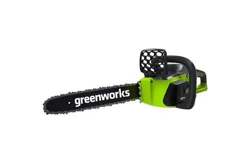 16-дюймовая аккумуляторная бензопила Greenworks 16-дюймовая аккумуляторная бензопила Greenworks