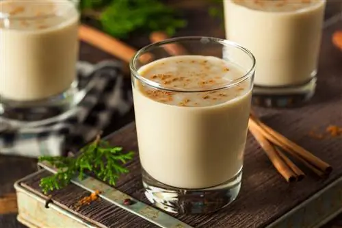 Холодный освежающий гоголь-моголь к праздникам