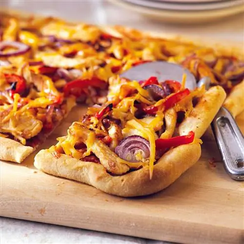 Куриная пицца с пинком