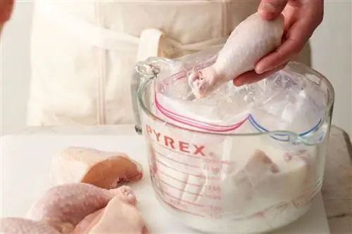 засолка курицы на пахте