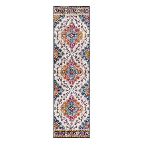 JONATHAN Y BMF106A-28 Bohemian FLAIR Boho Vintage Medallion Indoor Area-Rug Runner