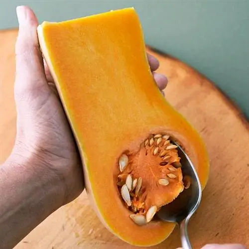 Выскабливание семян