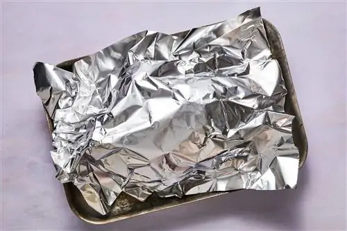 жареная курица в фольге