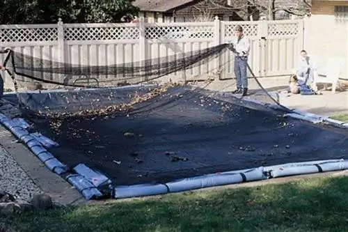 In The Swim Premier 20 x 40-футовая прямоугольная сетка для заглубленного в землю листа для бассейна