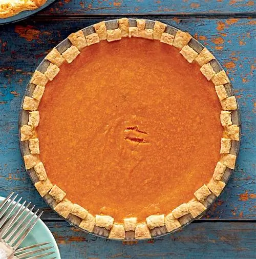 Сладкий картофельный пирог