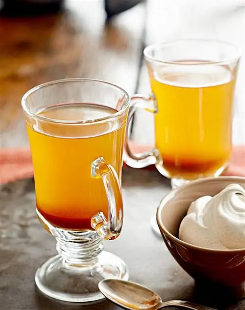 Тодди с корицей и тыквой