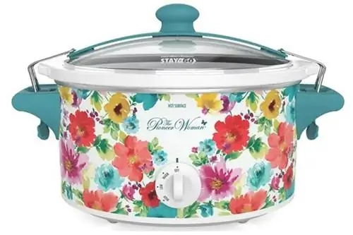 Портативная мультиварка Pioneer Woman Breezy Blossom на 6 кварт