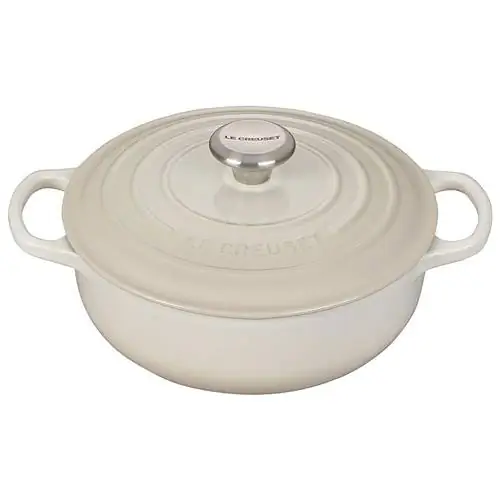 Фирменная эмалированная чугунная сотейник Le Creuset