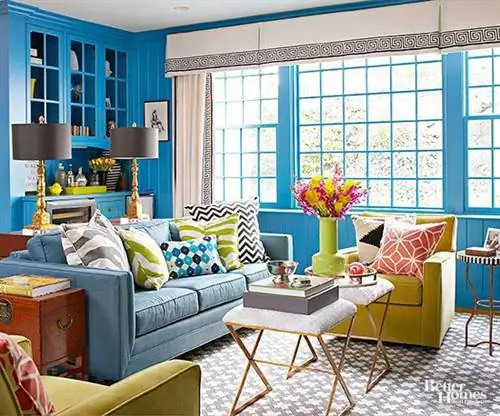 синяя комната