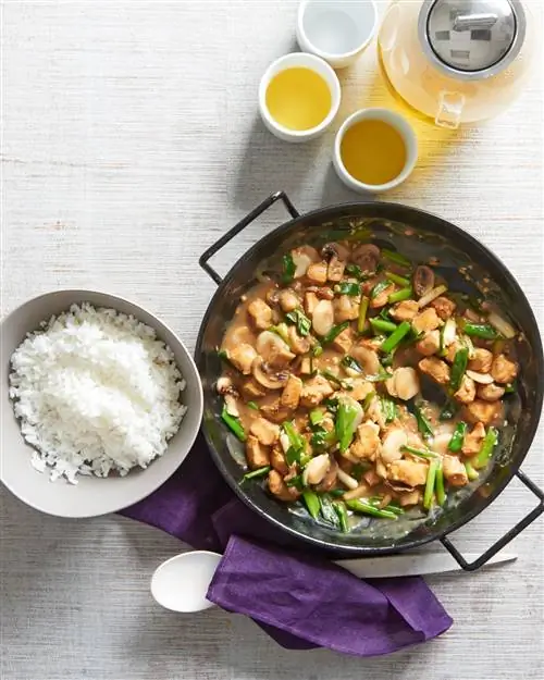 Чесночный куриный фарш