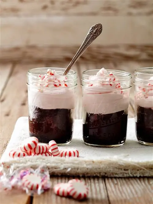 Пирог с мятной помадкой и мятным кремом шантильи