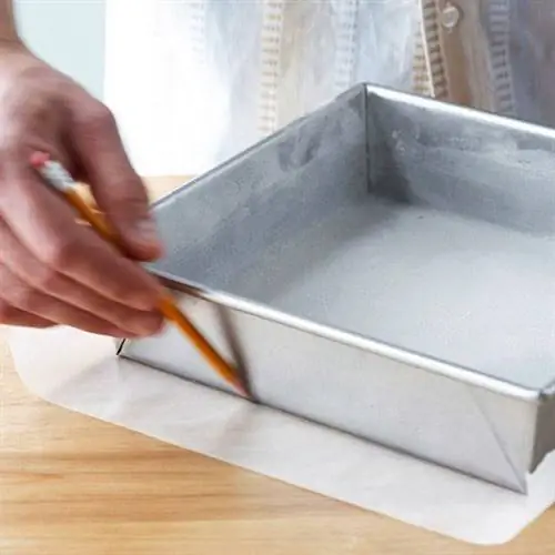 Карандашная линия на вощеной бумаге