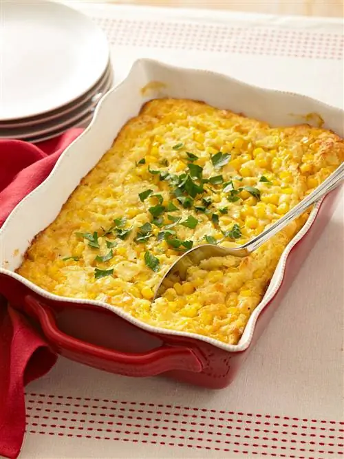 Облегченная традиционная кукурузная запеканка