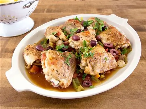 Классический куриный каччаторе