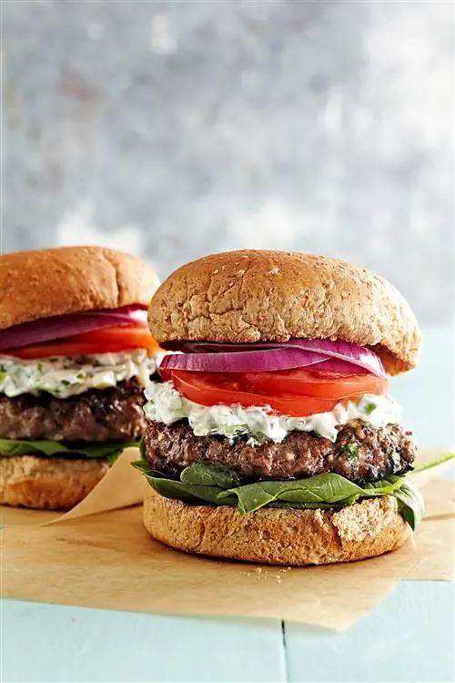 Греческие бургеры с фетой