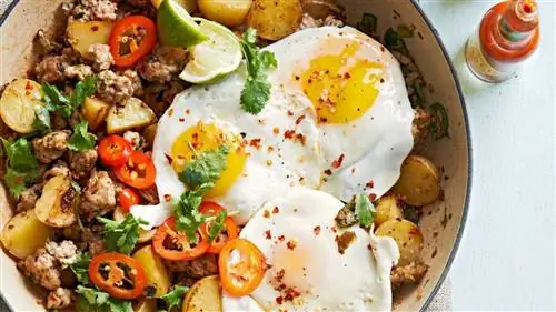 Хаш из свинины и острого перца