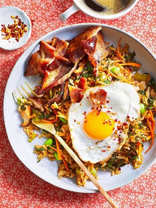 Завтрак Жареный Рис