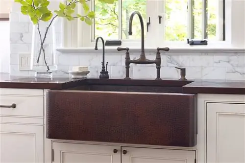 Как очистить медную раковину и восстановить ее патину