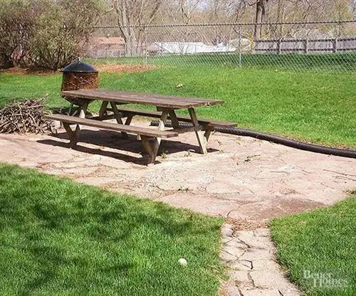 Бюджетный патио