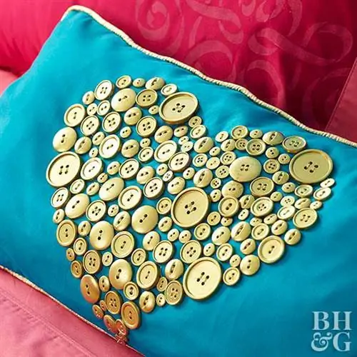 Позолоченная подушка