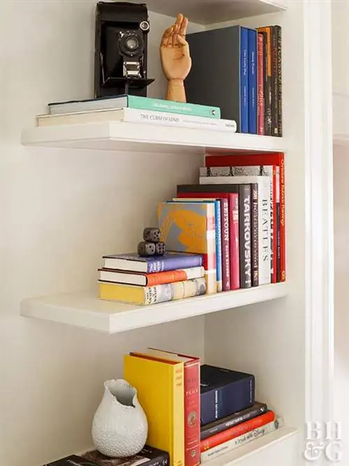 книжная полка, стеллаж, полка, книги