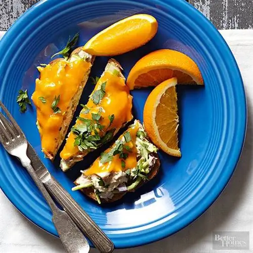 Avocado Ranch Tuna Melts