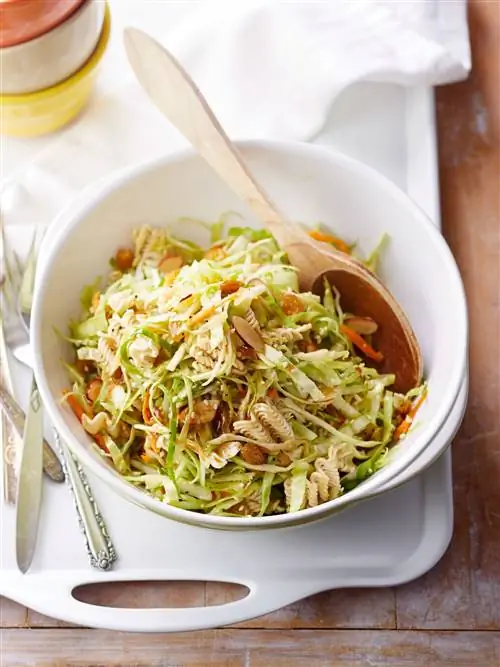 Лапша с кунжутом