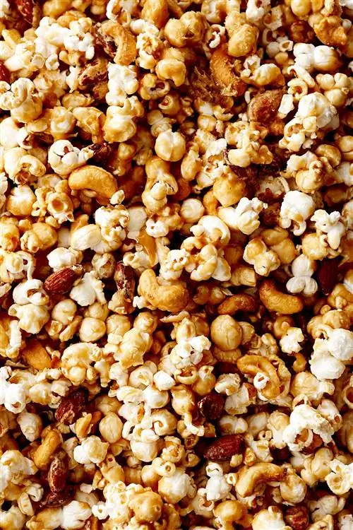 Карамельный попкорн