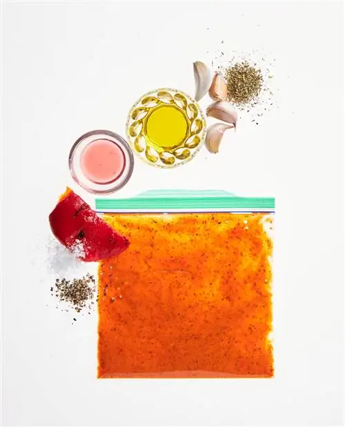 Маринад из запеченного красного перца