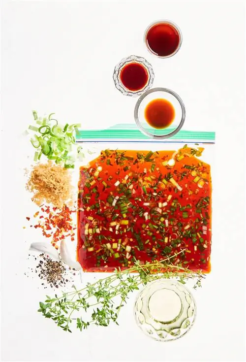 Чесночно-соевый маринад