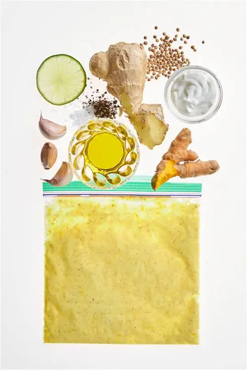 Куркумо-имбирный маринад