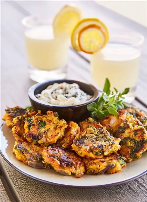 крупный план закуски