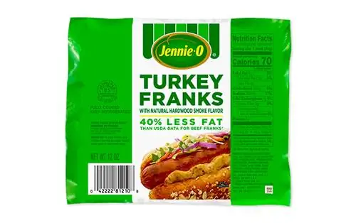 Jennie-O упаковка франков индейки