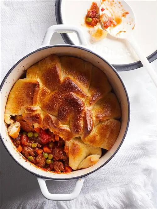 Пирог с овощами и говядиной Пирог с овощами и говядиной