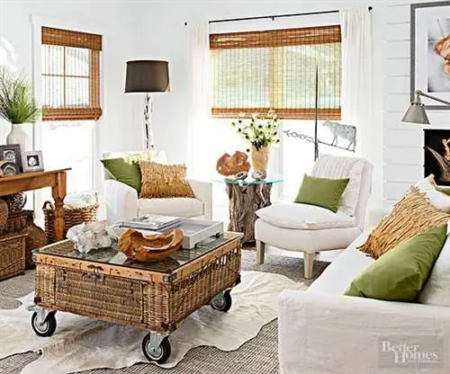 деревенская гостиная