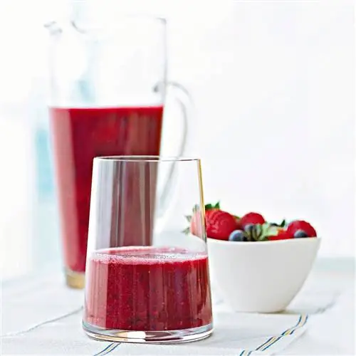 Вишнёво-ягодные смузи