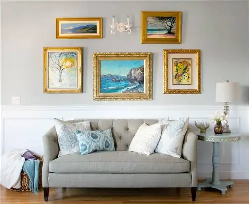 нечетное количество картин