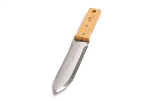 Нож для прополки Tomita из нержавеющей стали Nisaku Hori-Hori