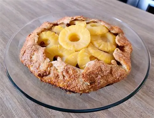 Галетт с ананасами