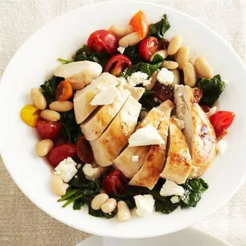 Куриные грудки с начинкой из феты