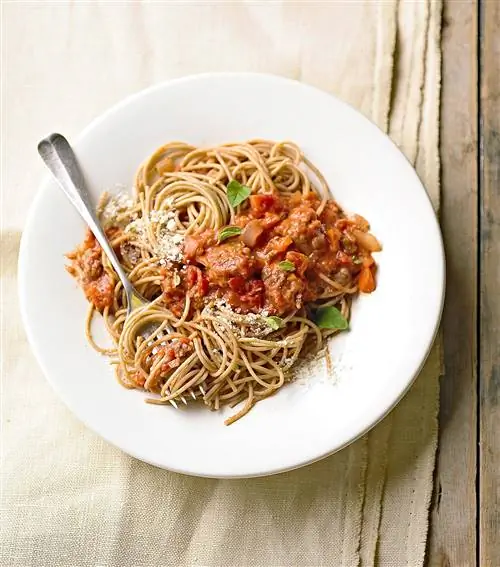 Спагетти с лучшим в мире соусом Болоньезе