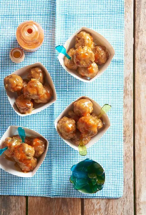 Кисло-сладкие фрикадельки