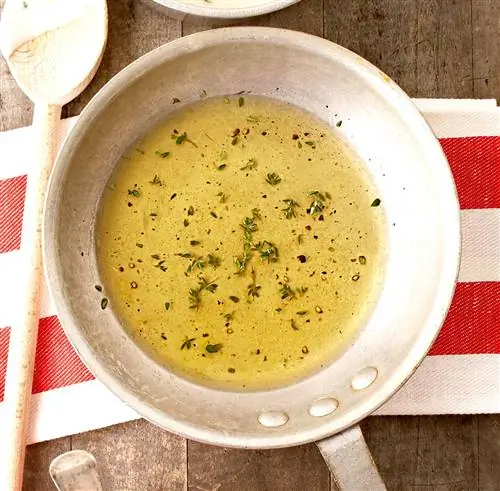 Соус из коричневого масла