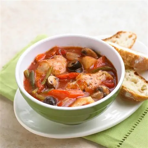 Французское куриное рагу Французское куриное рагу
