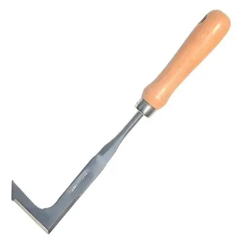 GREBSTK Crack Weeder Щелевой инструмент для прополки Ручной Weeder Ручка из бука Газон Двор Садоводство Инструмент