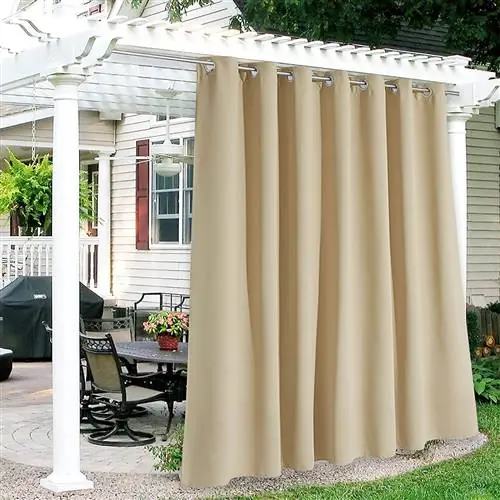 Занавеска для патио RYB Home Outdoor